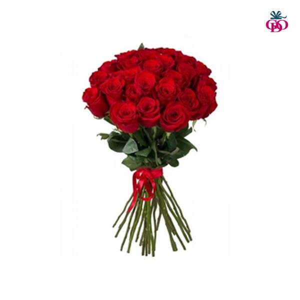 24 Red Rose Flower Bouquet