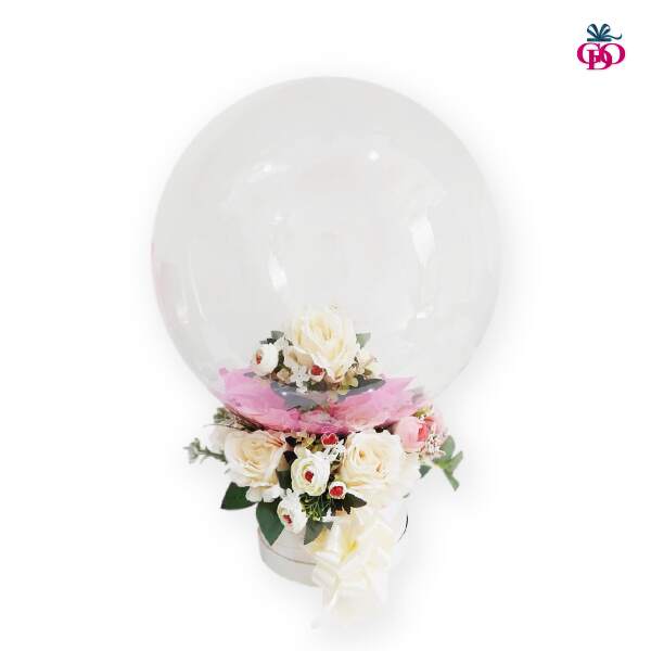 Bubble balloon bouquet