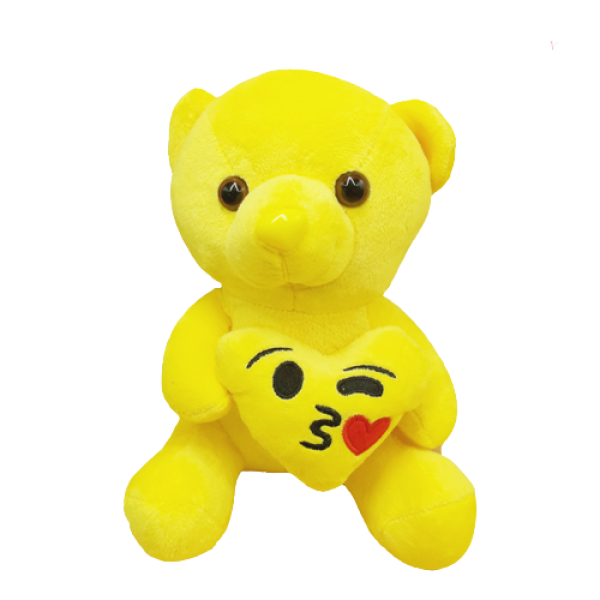 Cute Smiley Yellow Teddy Bear: Teddy Bear
