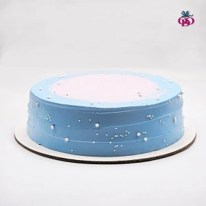 Moon design cake