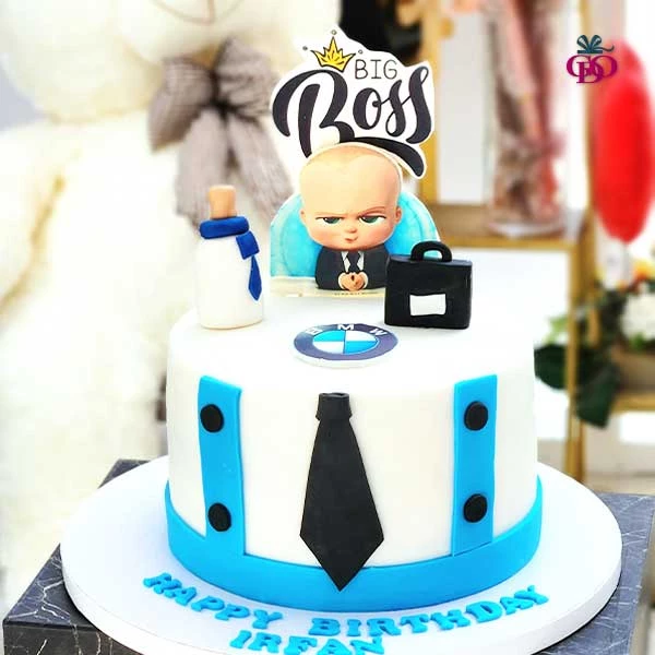 For the big boss | Cakes for men, Birthday cakes for men, Cake design for  men