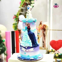 Frozen Theme Layer Cake