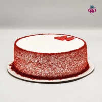 Red Velvet Cake with Hearts