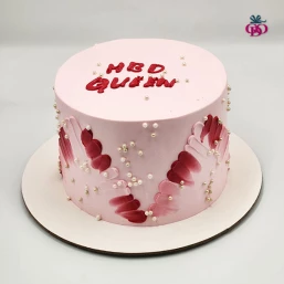 Romantic Pink Cake