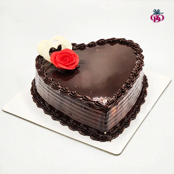 Black Heart Cake