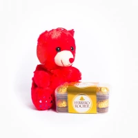 Teddy Bear with Ferrero Chocolate