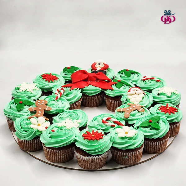 Christmas Cup Decoration Cake 12