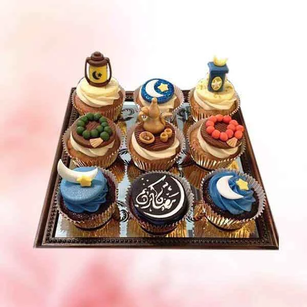 Ramadan Design Cupcake