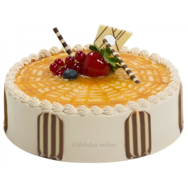 Mango Birthday Cake: Mango Cake