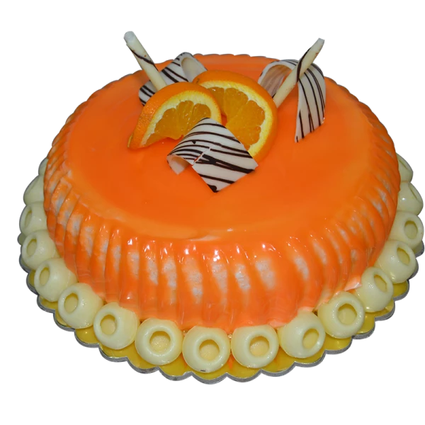 Orange Cake: chocolate orange drip cake