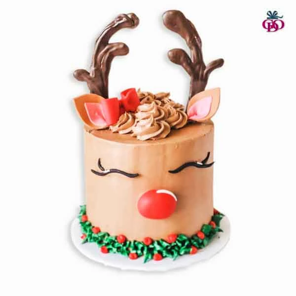 Deer Theme Cake: Cake for Kids
