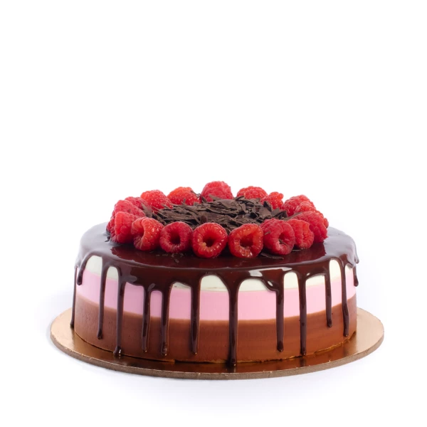 Chocolate mix berry cake