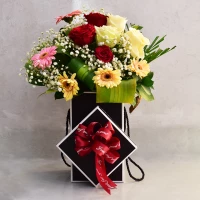 Mixed flowers box