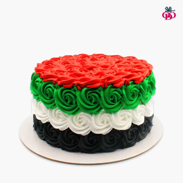 National Day Cream Cake - Gift Dubai Online