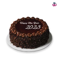 New Year Chocolate Cake