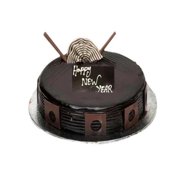 Chocolate New Year Cake