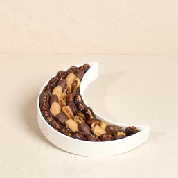 Luxury Crescent Date & Chocolate Gift Tray