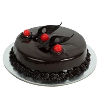 Simple Dark Chocolate Cake 