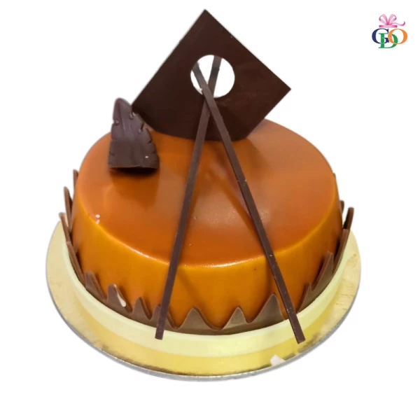 Caramel Choco Birthday Cake