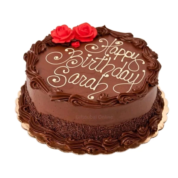 Chocolate Roses Birthday cake 