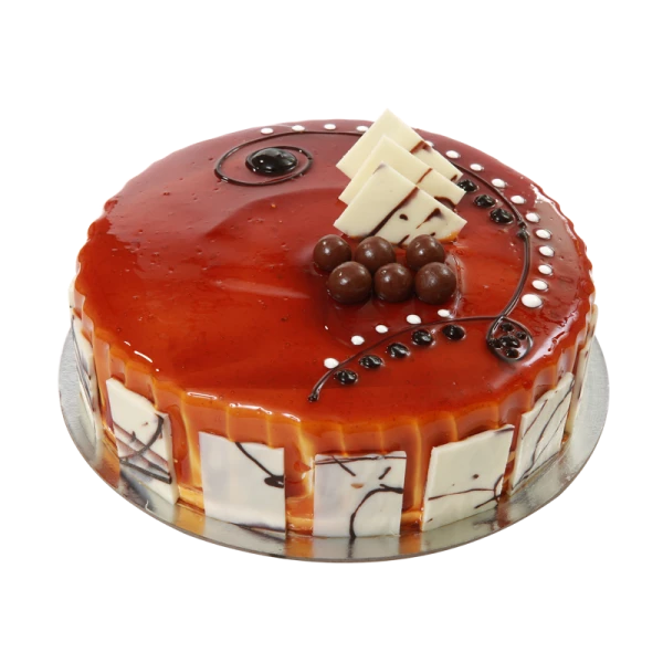 Simple Caramel Birthday Cake: Caramel Birthday Cake