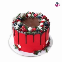 Reddish Christmas Cake