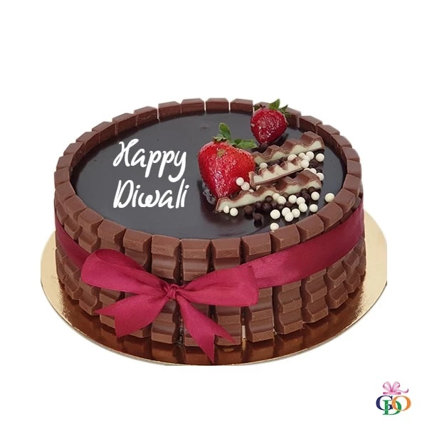 Diwali Kinder Chocolate Cake