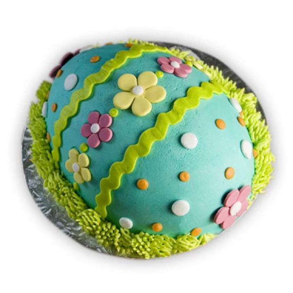 Easter Egg Fondant Cake