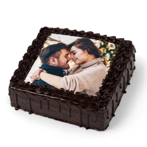 Chocolate Photo Cake
