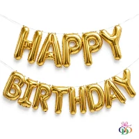 Happy Birthday Foil Balloon Set
