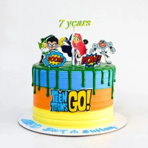 teen-titans-theme-cake