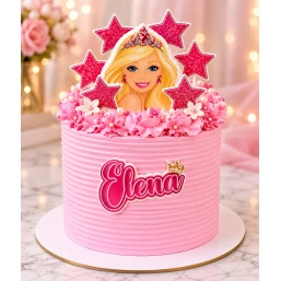 Barbie Princess Birthday Cake Elena