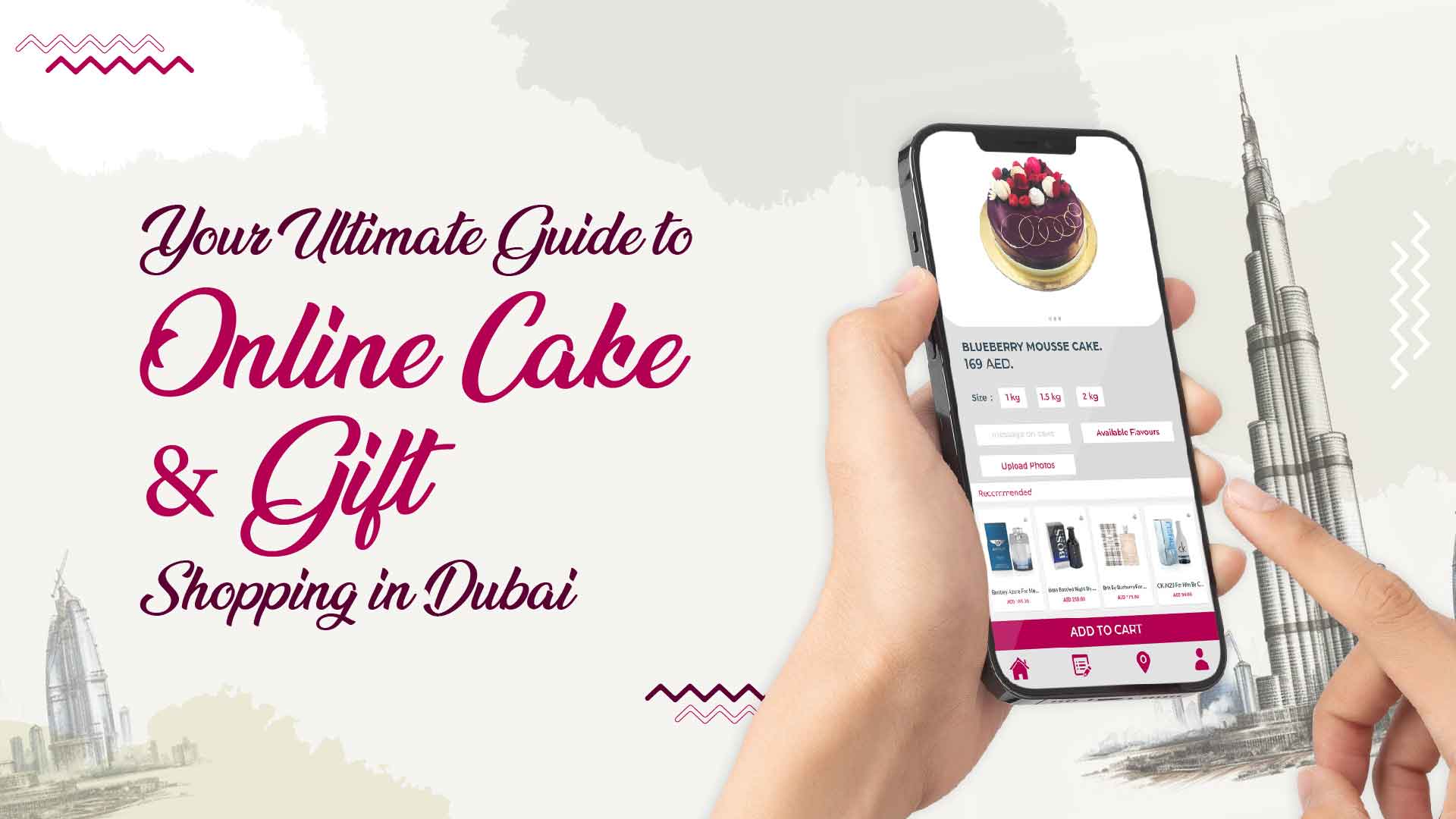 Online Cake and Gift Shop in Dubai